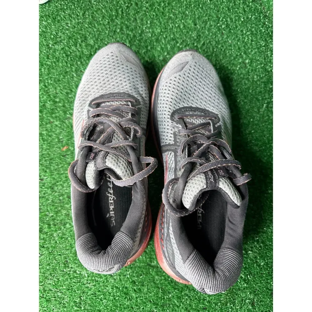 Brooks Adrenaline 20 Shoes Womens 9 Medium B Silver Pink Sneakers 1202961B067